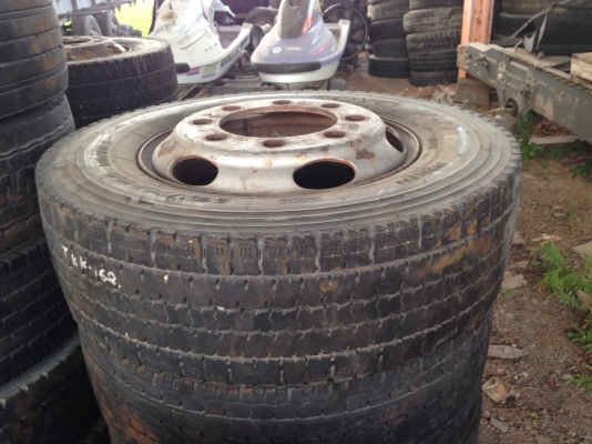 ขายยางเรเดียล พร้อมกะทะ 19.5 มือ2 ญี่ปุ่น ขายยางเรเดียล พร้อมกะทะ 19.5 มือ2 ญี่ปุ่น