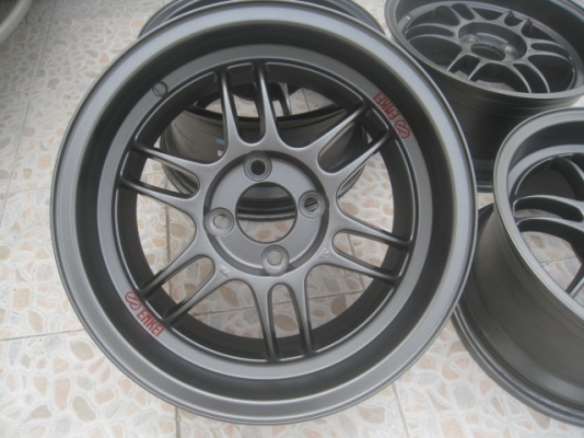 ขายล้อแม็กมือสอง RPF1 งานssw 15"x8" et35 4รู100 สีเทากัน สีเดิม ไม่มีรอยเบียด ขายทั้งชุด 8,500 บาทครับพร้อมใส่ถ่วง สนใจติดต่อเล็กคลองสามครับ 081-3747940