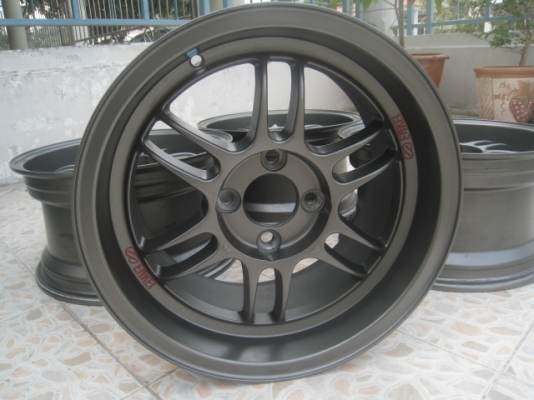 ขายล้อแม็กมือสอง RPF1 งานssw 15"x8" et35 4รู100 สีเทากัน สีเดิม ไม่มีรอยเบียด ขายทั้งชุด 8,500 บาทครับพร้อมใส่ถ่วง สนใจติดต่อเล็กคลองสามครับ 081-3747940