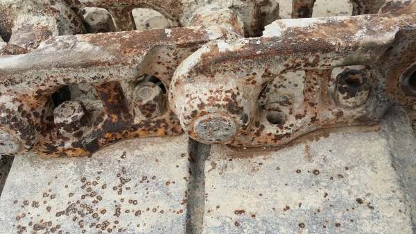 ขายด่วน โช่พร้อมใบ KOMATSU PC120-3 ใบยาว70 ช