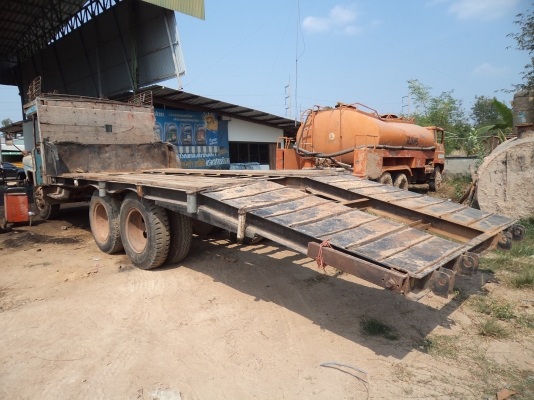 ขายถูกๆคับ255000บาทรถเทเลอร์10ล้อหัวยาว ใช้งานได้เลยคับ เอกสารครบ