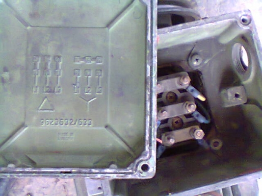 ขายมอเตอร์ไฟ3เฟส 380โวล์ (5.2แรง)