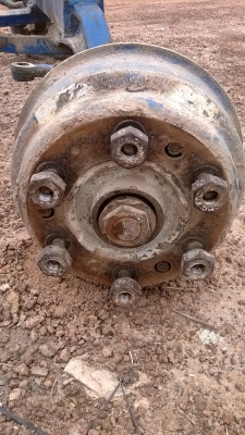 คานหน้าติดรถไถใช้คีบอ้อย ถอดจาก Frod ครับ