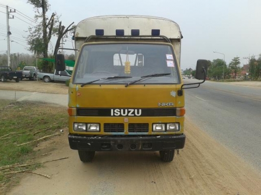 ขายหกล้อ Isuzu NKR58L เครื่อง 4be1 เครื่อง 110 แรงฝาดำ เกียร์ใหญ่ ยาง 7.50 ทะเบียนพร้อม