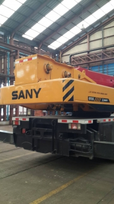 ขายรถเครน SANY ขนาด 25 ตัน 10 ล้อ เอกสารเล่มทะเบียน สภาพพร้อมใช้งาน