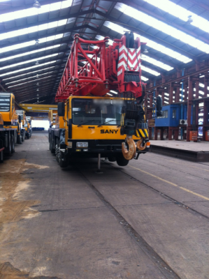 ขายรถเครน SANY ขนาด 50 ตัน 12 ล้อ สภาพพร้อมใช้งาน เอกสารสัญญาซื้อขาย