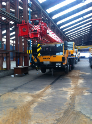 ขายรถเครน SANY ขนาด 50 ตัน 12 ล้อ สภาพพร้อมใช้งาน เอกสารสัญญาซื้อขาย