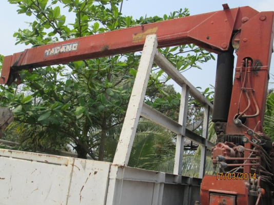 ISUZU-10ล้อ.1เพลาเครื่อง6BD1.เครนทานาโด้3ตัน3ปลอก2ชัก..ราคา-370.000บ