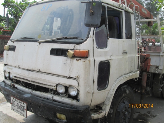 ISUZU-10ล้อ.1เพลาเครื่อง6BD1.เครนทานาโด้3ตัน3ปลอก2ชัก..ราคา-370.000บ