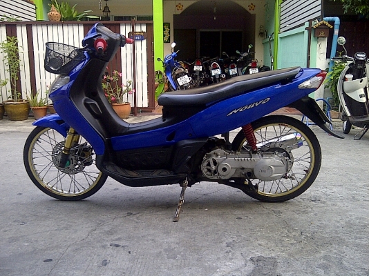 +++ขายนูโวตัวเก่าตามสภาพสีน้ำเงินเอกสารชุดโอนครบไม่ขาดพร้อมโอน16999บาท+++