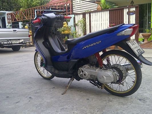 +++ขายนูโวตัวเก่าตามสภาพสีน้ำเงินเอกสารชุดโอนครบไม่ขาดพร้อมโอน16999บาท+++