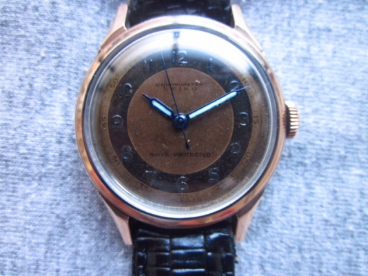 +++++ SEIKO โครโนมิเตอร์ทองชมพูหุ้ม +++++