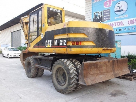 CATERPILLAR M312 มือสองจากญี่ปุ่นแท้ 100\% CATERPILLAR M312 มือสองจากญี่ปุ่นแท้ 100\%