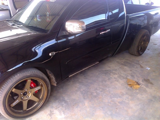 ล้อแม็กซ์TE37ขอบ19 5รูL.9.5R10.5พร้อมยางปี13ตุมยังมีอยู่