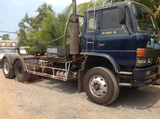 ขายหัวลาก HINO FM 227 เครื่องยนต์ P11C พร้อมหางพนัส 2 เพลา