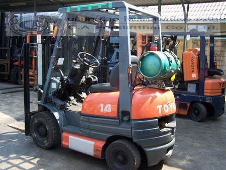 ขายรถ โฟล์คลิฟท์ TOYOTA รุ่น 6-FG14