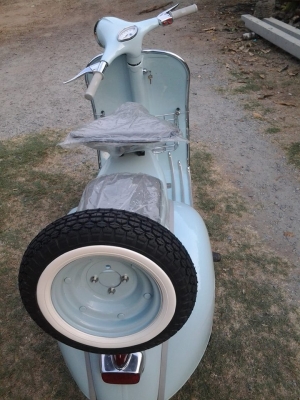 ขาย vespa 64 สวยๆสด สีฟ้า-เขียว  รถทำใหม่ครับ อินเดีย no book รถอยู่ชัยนาทครับ ราคา 48,500 บาท สนใจติดต่อได้ครับ 0826336557 โป้งครับ รับแลกรับเทรินทุกรุ่ยครับ