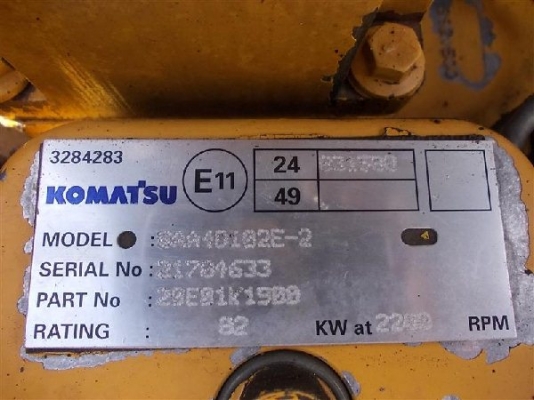 PW130-7 # K40261 : รถขุดล้อยาง Komatsu by กุ้ง:TOS:0813062283