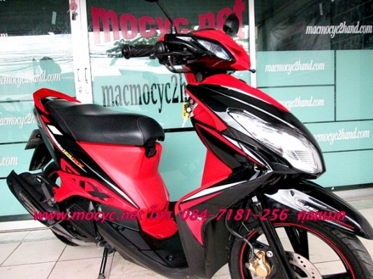MIO 125 GTX ตัวท็อปล้อแม็กช์  สี ดำแดง แถมฟรี ของแถม 4 รายการ  22900