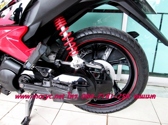 MIO 125 GTX ตัวท็อปล้อแม็กช์  สี ดำแดง แถมฟรี ของแถม 4 รายการ  22900