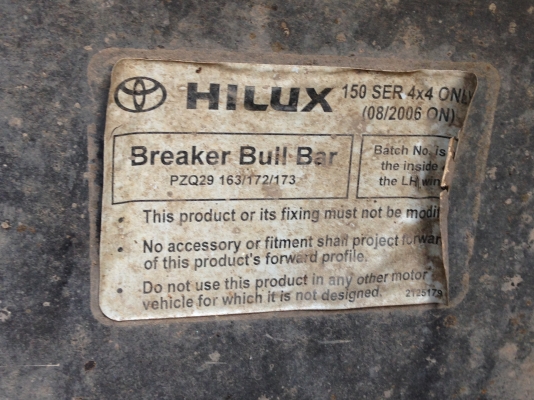 กันชนหน้า toyota vigo โฟร์วิิน พีรันเนอร์ ฟอร์จูนเนอร์ ปี 06-14