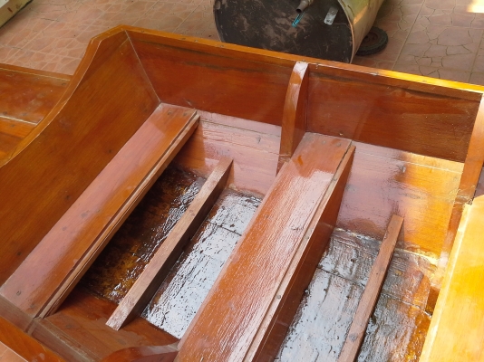 ขาย เรือไม้ 10 ศอก มาอีกแล้วสวย 90\%