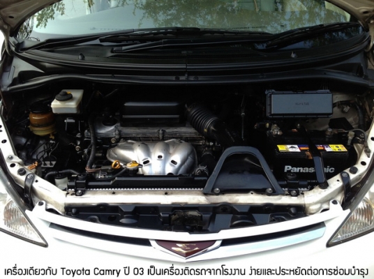 TOYOTA, ESTIMA 2.4 G 2003 จัดไฟแนนท์ได้เต็มไม่ต้องเสียเงินออกซักบาทครับ