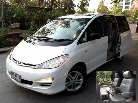 TOYOTA, ESTIMA 2.4 G 2003 จัดไฟแนนท์ได้เต็มไม่ต้องเสียเงินออกซักบาทครับ