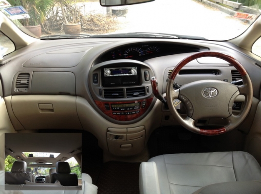TOYOTA, ESTIMA 2.4 G 2003 จัดไฟแนนท์ได้เต็มไม่ต้องเสียเงินออกซักบาทครับ