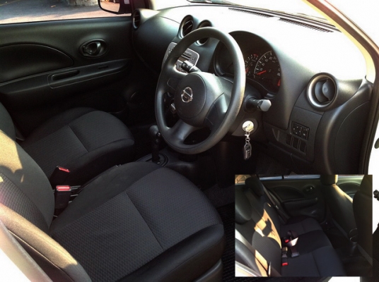 2012 NISSAN, MARCH 1.2 E Auto