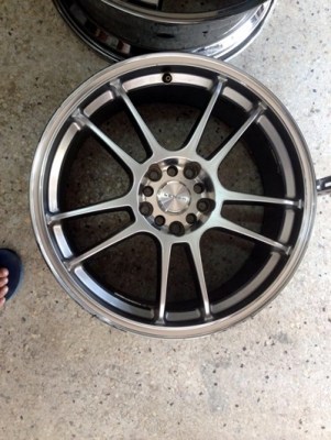 ล้อเเม็ก Lenso ขอบ18  5รู100/114 กว้าง8 ออฟ45