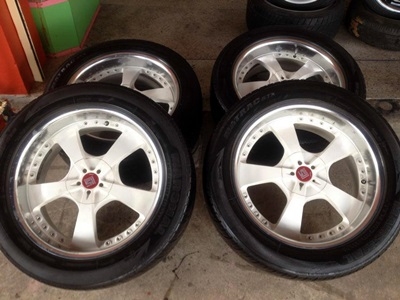 เเม็กขอบ20 6รู139 กว้าง8.5 ออฟ20 พร้อมยาง