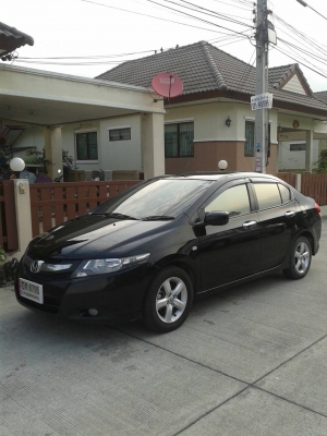 Honda City ปลายปี 2009 สีดำ