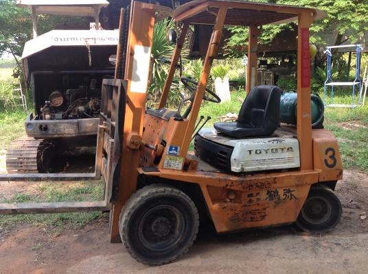 ขายฟอร์คลิฟต์ toyota 2ตัน เก่านอก