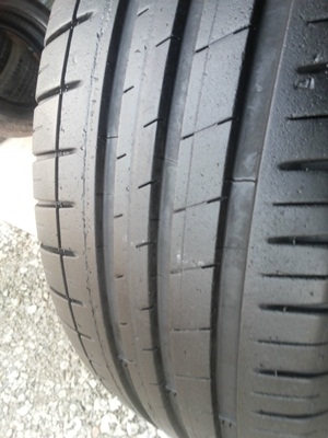 ขายยาง205/55/16 ปี 2111 MICHERLIN PILOT SPORT3 1 ชุด