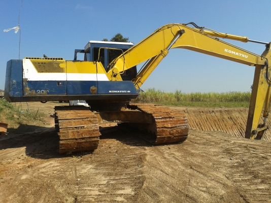 ขาย KOMATSU PC 200-5 เอกสารเล่มทะเบียน คอนโทรลสั้น ไฟฟ้า แอร์ เครื่องเดิมปั้มเดิม