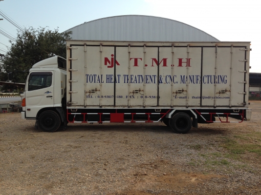 HINO  MEGA  เครื่อง 170 แรง 6 เกียร์  ยาว 6.50 ม. ตู้ 10 บาน ปี 2549