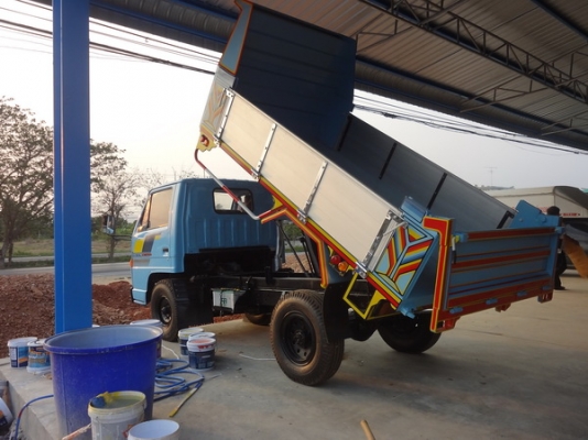 ขาย ISUZU NKR 4 ล้อ กระบะดั้ม พร้อมใช้งาน