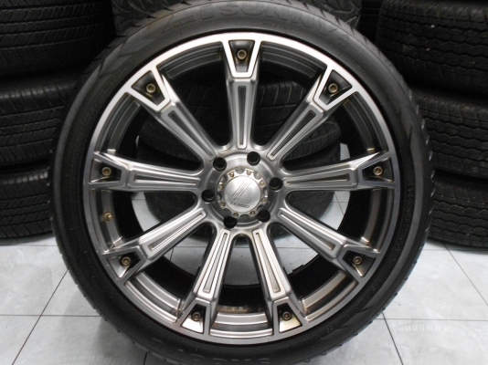 ขายล้อแม็ก Lenso ขอบ 22 พร้อมยาง 265/40/22 ปี 12,13/เทิร์นได้-ใส่ฟรีค่ะ