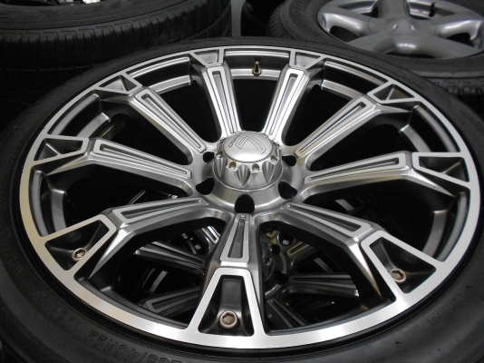 ขายล้อแม็ก Lenso ขอบ 22 พร้อมยาง 265/40/22 ปี 12,13/เทิร์นได้-ใส่ฟรีค่ะ