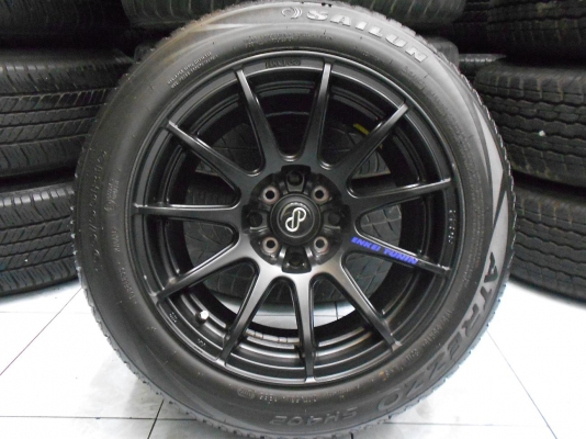 ขายล้อแม็ก Enkei sc22 ขอบ 15X8" 4/100,114.3 พร้อมยางกลางปี 12/เทิร์นได้-ใส่ฟรีค่ะ