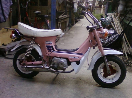 Honda Chaly CF70 เดิมๆนิดๆ