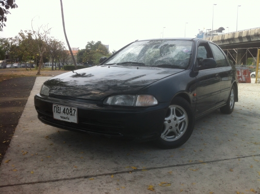 ขออนุญาติขาย HONDA CIVIC เตารีด เกียร์AUTO LPG สภาพพร้อมใช้มากคับทำมาไหม่หมด!