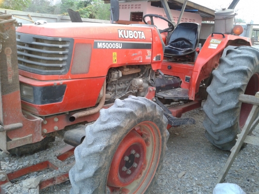 ขายคูโบต้า  M5000SU  ขับเคลื่อน 4X4  เอกสารพร้อมโอน สภาพเดิมๆ มือหนึ่งออกห้าง
