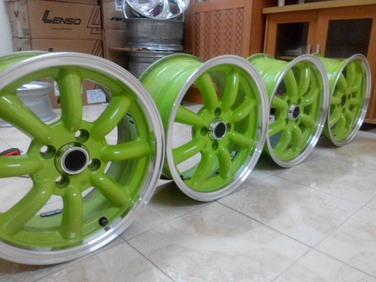 ขายล้อกล้วยwatanabe 15/4/100et40กว้าง7มือสองสีเดิมๆ