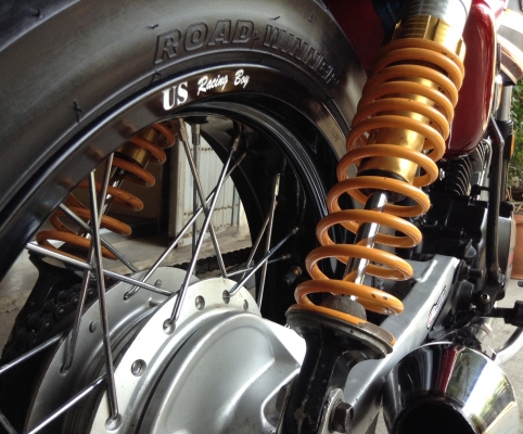 Honda wing125 cafe' มีเล่มทะเบียน ประกอบใหม่ทั้งคัน