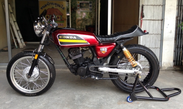 Honda wing125 cafe' มีเล่มทะเบียน ประกอบใหม่ทั้งคัน