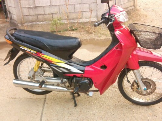 ขาย honda weve 100 cc ปี 47 ทะเบียนพร้อมชุดโอน