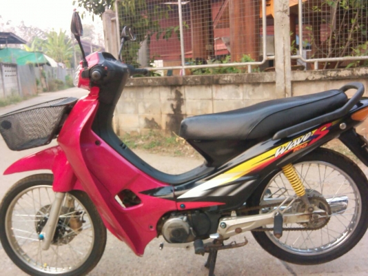 ขาย honda weve 100 cc ปี 47 ทะเบียนพร้อมชุดโอน