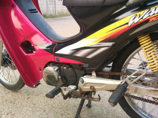ขาย honda weve 100 cc ปี 47 ทะเบียนพร้อมชุดโอน